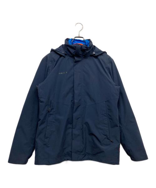MAMMUT（マムート）MAMMUT (マムート) Trovat 3 in 1 HS Hooded Jacket ネイビー サイズ:XLの古着・服飾アイテム