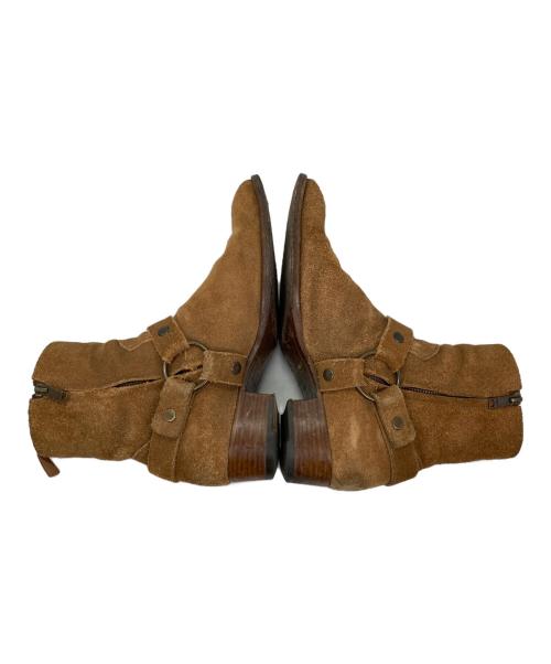 Saint Laurent Paris（サンローランパリ）Saint Laurent Paris (サンローランパリ) スエードリングブーツ ベージュ サイズ:40の古着・服飾アイテム