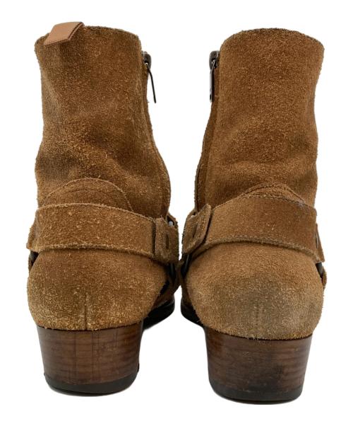 Saint Laurent Paris（サンローランパリ）Saint Laurent Paris (サンローランパリ) スエードリングブーツ ベージュ サイズ:40の古着・服飾アイテム