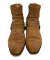 中古・古着 Saint Laurent Paris (サンローランパリ) スエードリングブーツ ベージュ サイズ:40：20000円