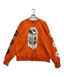 SAINT MICHAEL×Denim Tears（セントマイケル×デニムティアーズ）の古着「DT SWT SHIRT MILK PACK」｜オレンジ