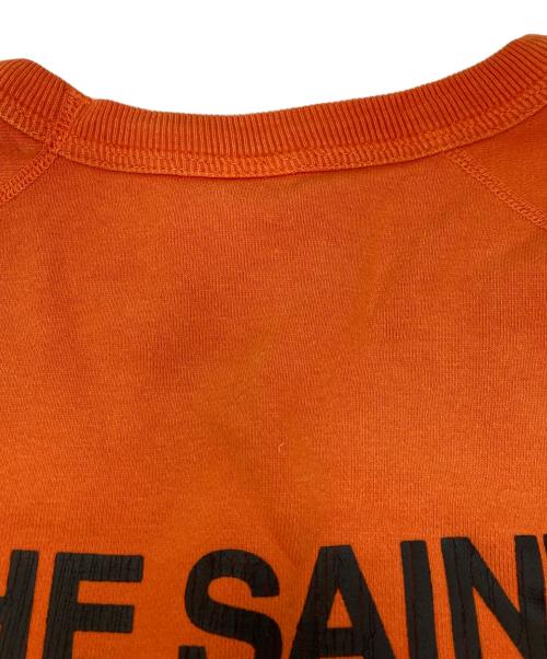 SAINT MICHAEL（セントマイケル）SAINT MICHAEL (セントマイケル) DENIM TEARS (デニムティアーズ) DT SWT SHIRT MILK PACK オレンジ サイズ:XLの古着・服飾アイテム