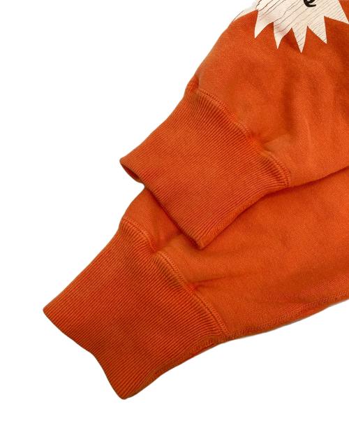 SAINT MICHAEL（セントマイケル）SAINT MICHAEL (セントマイケル) DENIM TEARS (デニムティアーズ) DT SWT SHIRT MILK PACK オレンジ サイズ:XLの古着・服飾アイテム