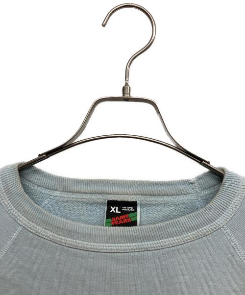 SAINT MICHAEL（セントマイケル）SAINT MICHAEL (セントマイケル) Denim Tears (デニムティアーズ) DT SWT SHIRT ST ブルー サイズ:XLの古着・服飾アイテム
