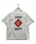 CASABLANCA（カサブランカ）の古着「ロゴプリントTシャツ」｜ホワイト