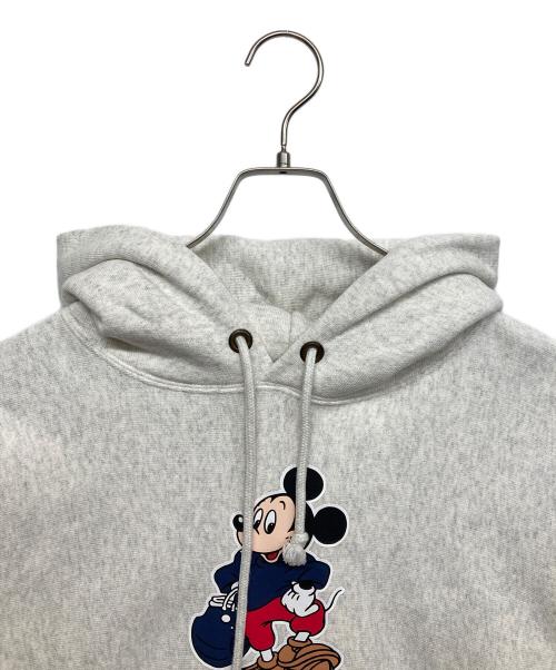 Champion（チャンピオン）Champion (チャンピオン) フーデッドスウェットシャツ グレー サイズ:XLの古着・服飾アイテム