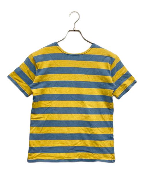 WAREHOUSE（ウエアハウス）WAREHOUSE (ウエアハウス) ボーダーTシャツ イエロー サイズ:FREEの古着・服飾アイテム
