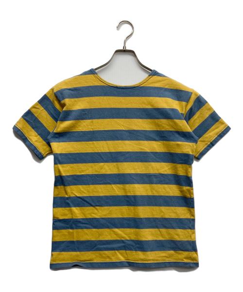 WAREHOUSE（ウエアハウス）WAREHOUSE (ウエアハウス) ボーダーTシャツ イエロー サイズ:FREEの古着・服飾アイテム