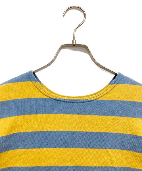 WAREHOUSE（ウエアハウス）WAREHOUSE (ウエアハウス) ボーダーTシャツ イエロー サイズ:FREEの古着・服飾アイテム