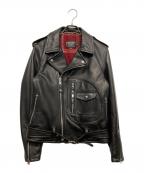 Schottショット）の古着「ニューネイキッド５ボディーポケットライダース」｜ブラック