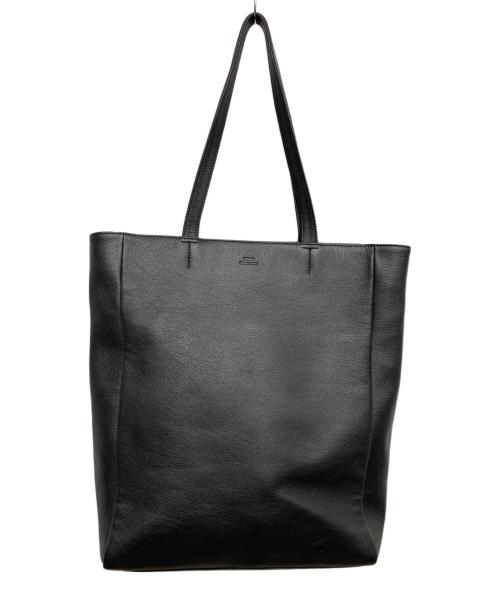 SEEKER（シーカー）SEEKER (シーカー) レザートートバッグ ブラックの古着・服飾アイテム