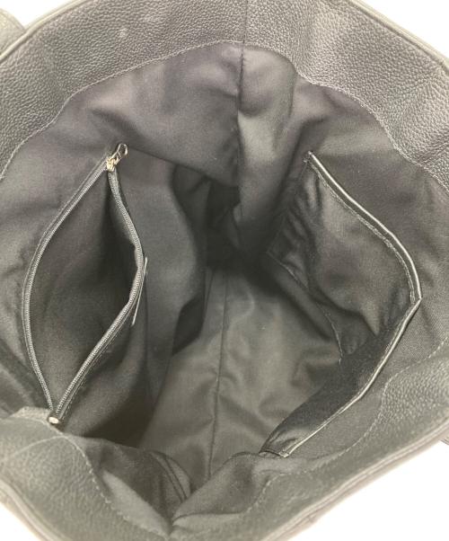 SEEKER（シーカー）SEEKER (シーカー) レザートートバッグ ブラックの古着・服飾アイテム