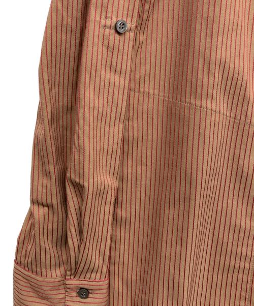 Nene milano（ネネミラノ）Nene milano (ネネミラノ) シャツワンピース ブラウン サイズ:44の古着・服飾アイテム