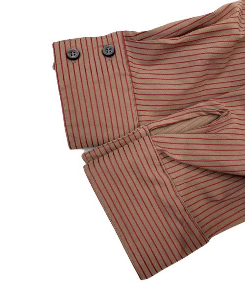 Nene milano（ネネミラノ）Nene milano (ネネミラノ) シャツワンピース ブラウン サイズ:44の古着・服飾アイテム