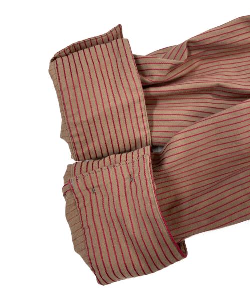 Nene milano（ネネミラノ）Nene milano (ネネミラノ) シャツワンピース ブラウン サイズ:44の古着・服飾アイテム