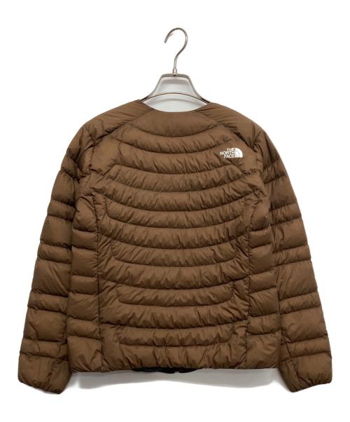 THE NORTH FACE（ザ ノース フェイス）THE NORTH FACE (ザ ノース フェイス) サンダーラウンドネックジャケット ブラウン サイズ:Mの古着・服飾アイテム