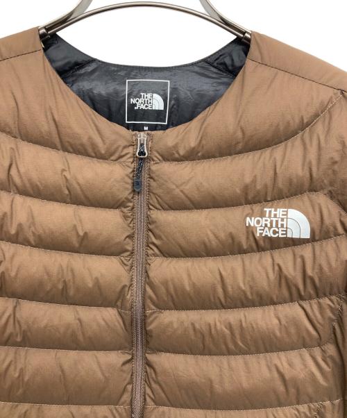 THE NORTH FACE（ザ ノース フェイス）THE NORTH FACE (ザ ノース フェイス) サンダーラウンドネックジャケット ブラウン サイズ:Mの古着・服飾アイテム