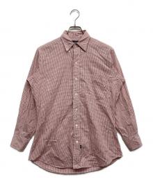 IKE BEHAR（アイクベーハ）の古着「ボタンダウンシャツ」｜レッド