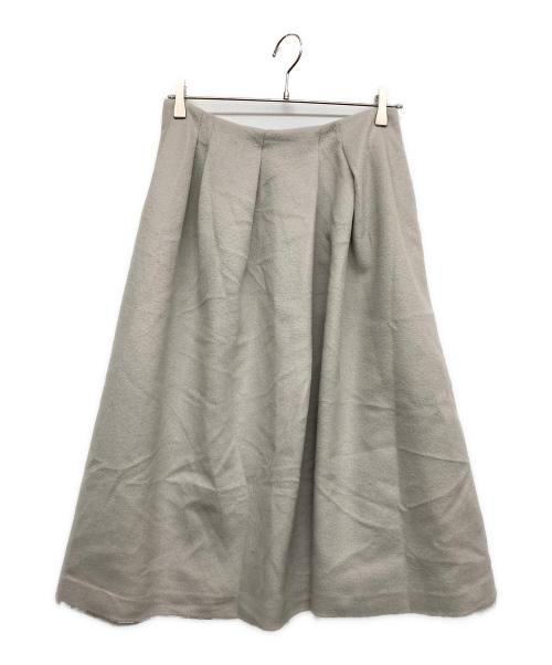 Noble（ノーブル）Noble (ノーブル) フレアスカート ベージュ サイズ:38の古着・服飾アイテム