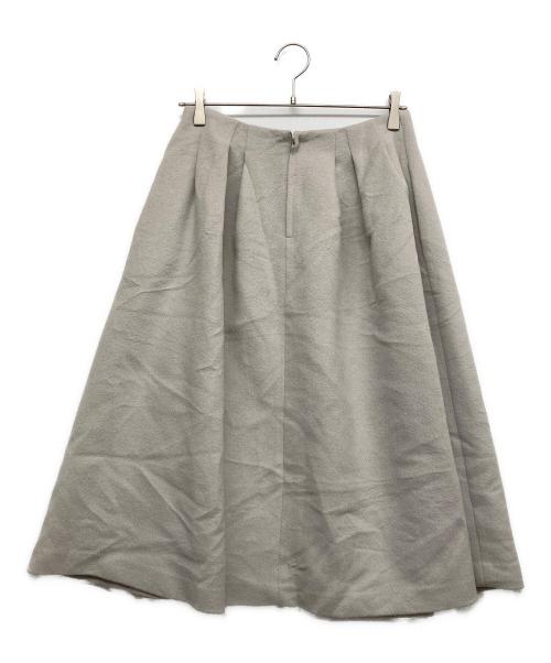 Noble（ノーブル）Noble (ノーブル) フレアスカート ベージュ サイズ:38の古着・服飾アイテム