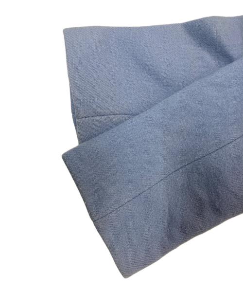 ANAYI（アナイ）ANAYI (アナイ) ノーカラーコート ブルー サイズ:38の古着・服飾アイテム