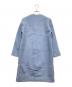 ANAYI (アナイ) ノーカラーコート ブルー サイズ:38：8000円