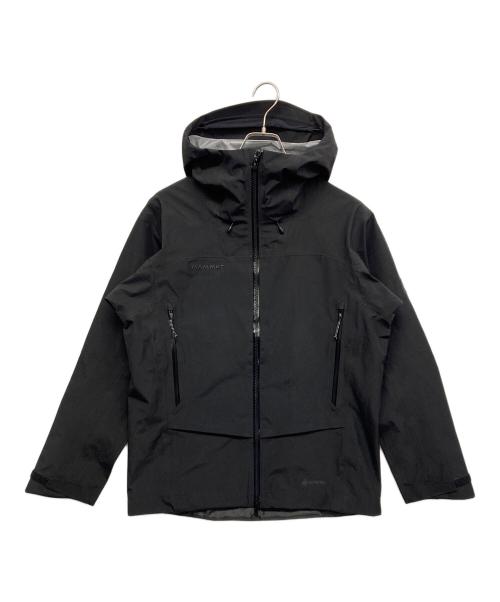 MAMMUT（マムート）MAMMUT (マムート) アルパイン ガイド ハードシェル フーデッド ジャケット ブラック サイズ:M 未使用品の古着・服飾アイテム
