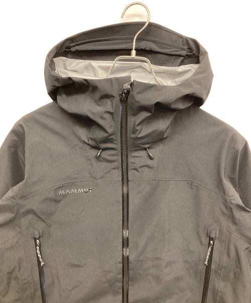 MAMMUT（マムート）MAMMUT (マムート) アルパイン ガイド ハードシェル フーデッド ジャケット ブラック サイズ:M 未使用品の古着・服飾アイテム