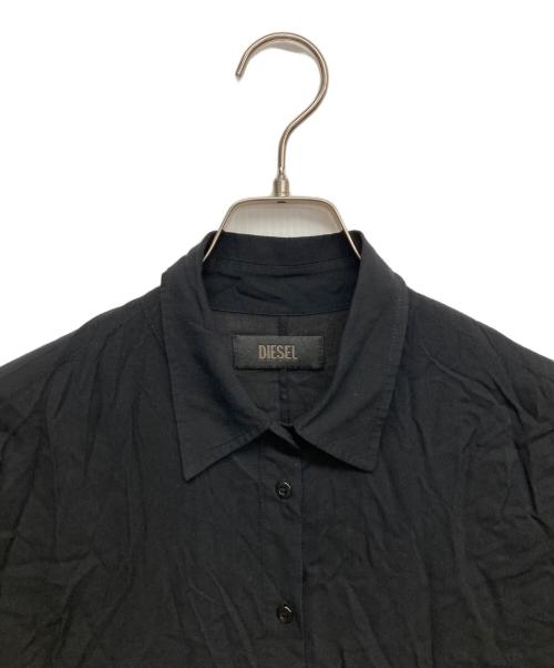 DIESEL（ディーゼル）DIESEL (ディーゼル) レーヨンシャツ ブラック サイズ:無しの古着・服飾アイテム