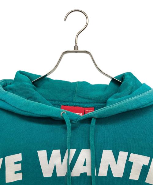 SUPREME（シュプリーム）Supreme (シュプリーム) Known As Hooded Sweatshirt グリーン サイズ:Mの古着・服飾アイテム