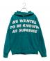 Supreme（シュプリーム）の古着「Known As Hooded Sweatshirt」｜グリーン