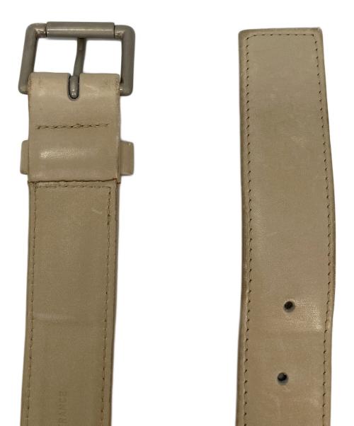 A.P.C.（アーペーセー）A.P.C. (アーペーセー) レザーベルト ベージュ サイズ:70の古着・服飾アイテム