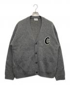 COVERNATカバーナット）の古着「ウールカーディガン」｜グレー