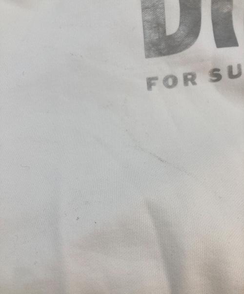 DIESEL（ディーゼル）DIESEL (ディーゼル) F-Billy-Logo Hoodie ホワイト サイズ:XSの古着・服飾アイテム