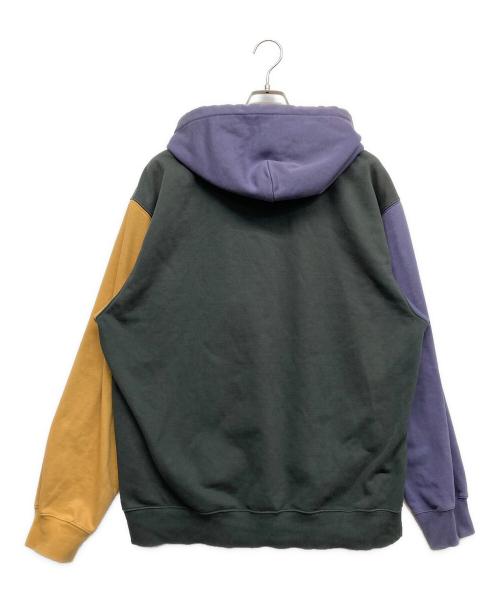 CarHartt（カーハート）CarHartt (カーハート) HOODED TRICOL SWEATSHIRT マルチカラー サイズ:XLの古着・服飾アイテム