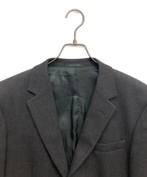 EMPORIO ARMANI（エンポリオ アルマーニ）EMPORIO ARMANI (エンポリオ アルマーニ) テーラードジャケット ブラック サイズ:48の古着・服飾アイテム