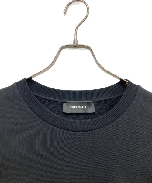 DIESEL（ディーゼル）DIESEL (ディーゼル) スウェット ブラック サイズ:Mの古着・服飾アイテム