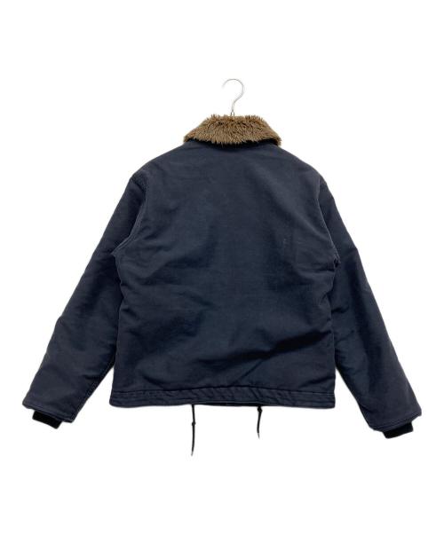 HOUSTON（ヒューストン）HOUSTON (ヒューストン) N-1 DECK JACKET ネイビー サイズ:38の古着・服飾アイテム