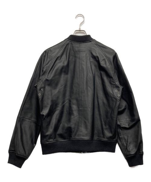 DIESEL（ディーゼル）DIESEL (ディーゼル) シープスキンジャケット ブラック サイズ:Mの古着・服飾アイテム