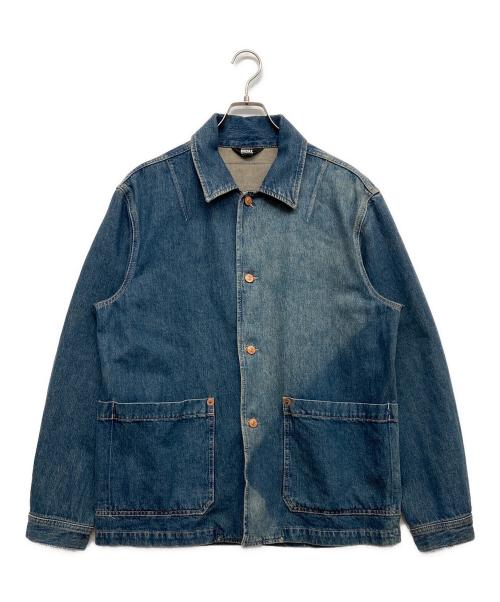 DIESEL（ディーゼル）DIESEL (ディーゼル) デニムカバーオール インディゴ サイズ:Lの古着・服飾アイテム