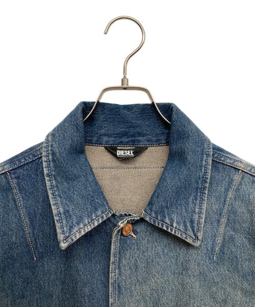 DIESEL（ディーゼル）DIESEL (ディーゼル) デニムカバーオール インディゴ サイズ:Lの古着・服飾アイテム