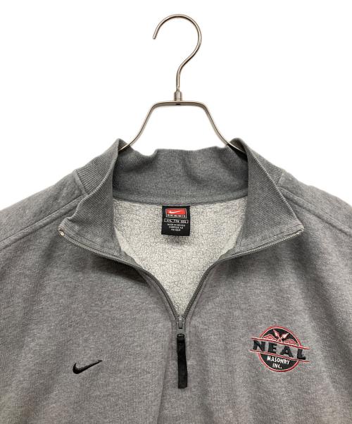 NIKE（ナイキ）NIKE (ナイキ) ハーフジップスウェット グレー サイズ:XXLの古着・服飾アイテム