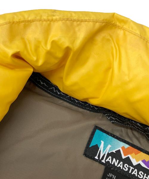 Manastash（マナスタッシュ）Manastash (マナスタッシュ) 4WAY DOWN JACKET イエロー サイズ:Lの古着・服飾アイテム