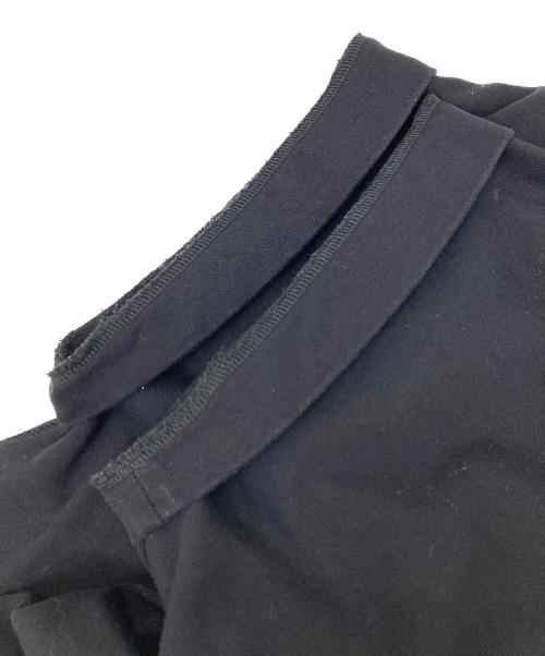 IENA（イエナ）IENA (イエナ) ハード裏毛クロップドトップス ブラック サイズ:FREEの古着・服飾アイテム