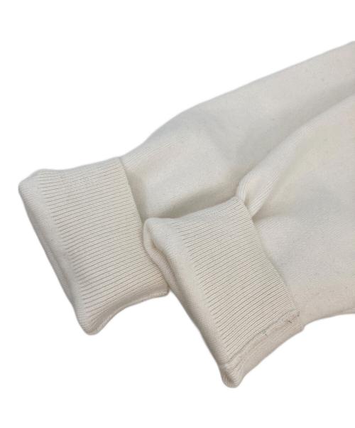 CABAN（キャバン）CABaN (キャバン) コットンカシミヤ クルーネックカーディガン アイボリー サイズ:Sの古着・服飾アイテム