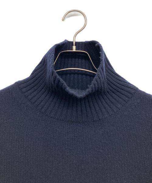 SCENTOF（セントオブ）SCENTOF (セントオブ) タートルネックプルオーバー ネイビー サイズ:FREEの古着・服飾アイテム