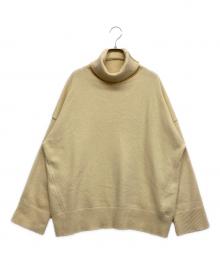 EVERYDAY I LIKE.（エヴリデイ アイ ライク）の古着「タートルネックプルオーバー ニット」｜イエロー