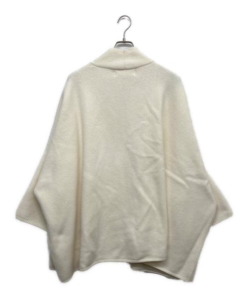 GALERIE VIE（ギャルリーヴィー）GALERIE VIE (ギャルリーヴィー) ラムズウール ガウンジャケット ホワイト サイズ:Fの古着・服飾アイテム