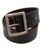 htcエイチティーシー）の古着「ターコイズスタッズベルト」｜ネイビー