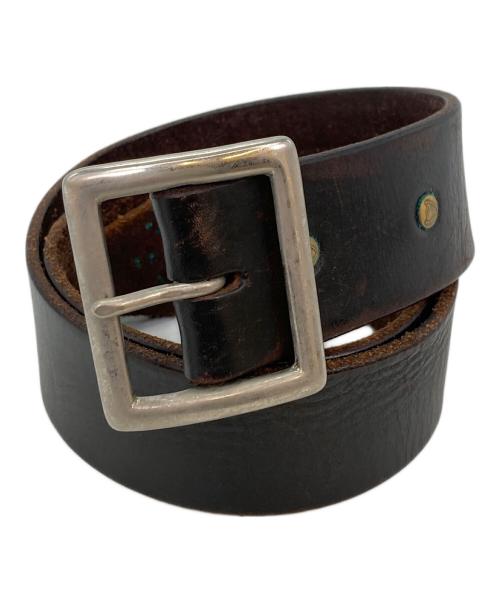 htc（エイチティーシー）HTC (エイチティーシー) ターコイズスタッズベルト ネイビーの古着・服飾アイテム